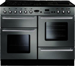 RANGEMASTER  Toledo 110 Gas Range Cooker - Stainless Steel & Chrome